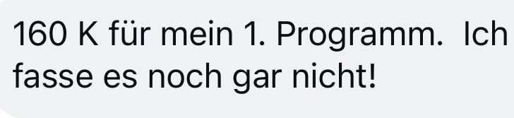 Workshop-Feedback: Mein erster Workshop ergab 85 K. Jippie!